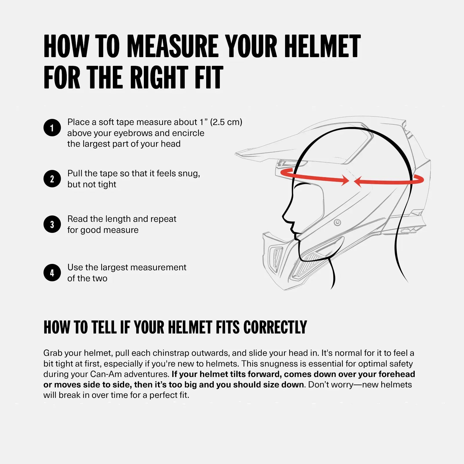 Can-Am Exome Open Face Helmet