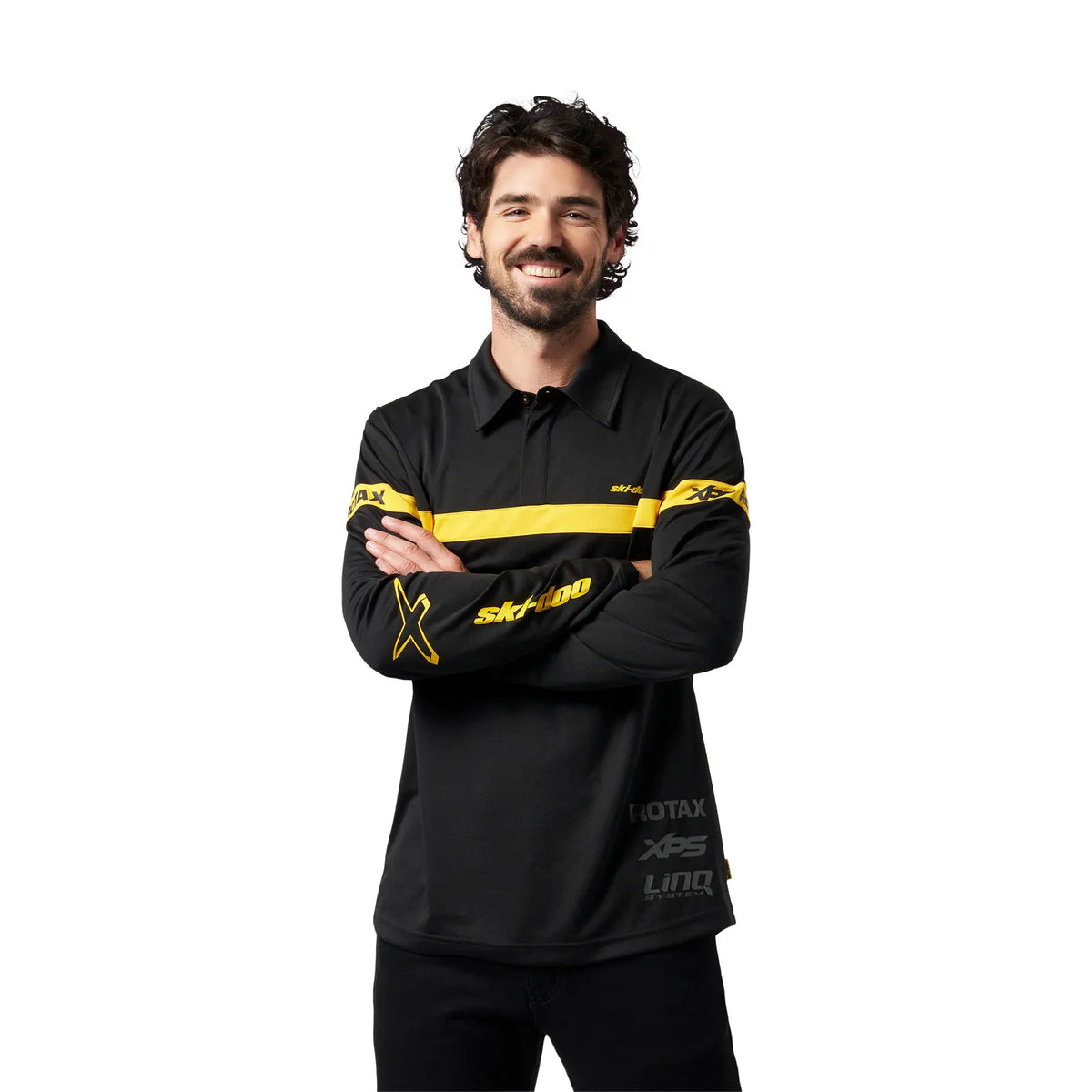 Ski-Doo Men's Polo Shirt X-Team Ls