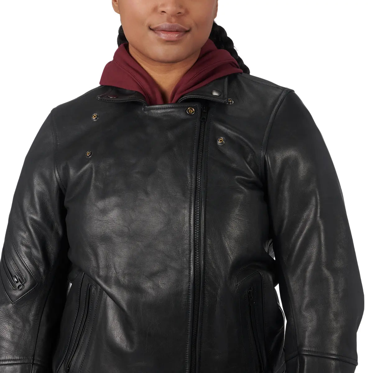 Women's Can-Am Vick Leather Jacket