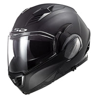 LS2 Valiant II Blackout Modular Helmet - Matte Black