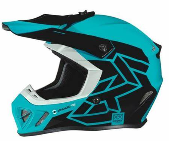 Featured helmet. Color teal