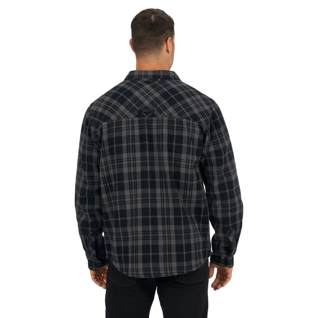 Ski-Doo Men's Plaid Bonded Overshirt