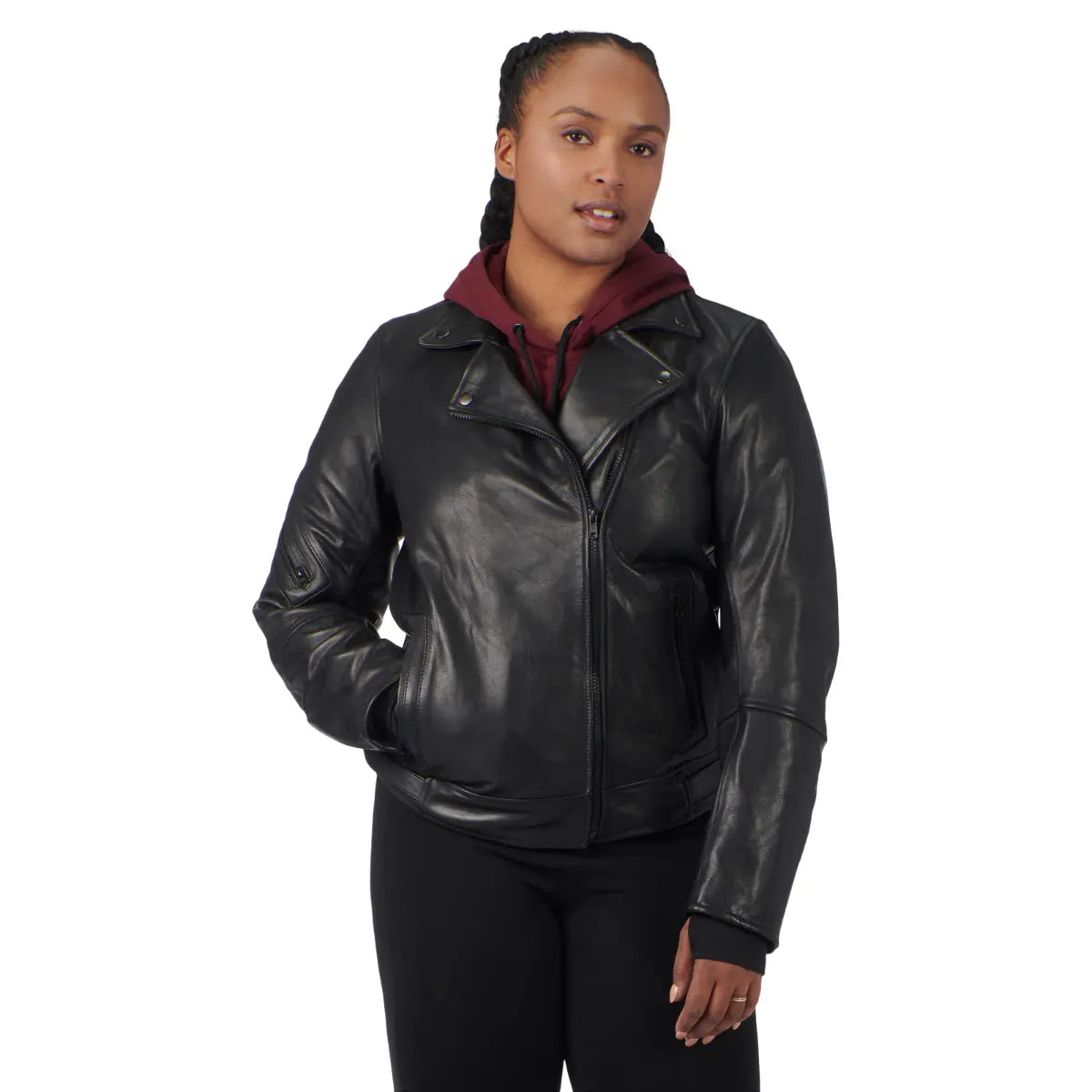 Women's Can-Am Vick Leather Jacket