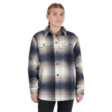 Ski-Doo Ladies Lifestyle Plaid Overshirt