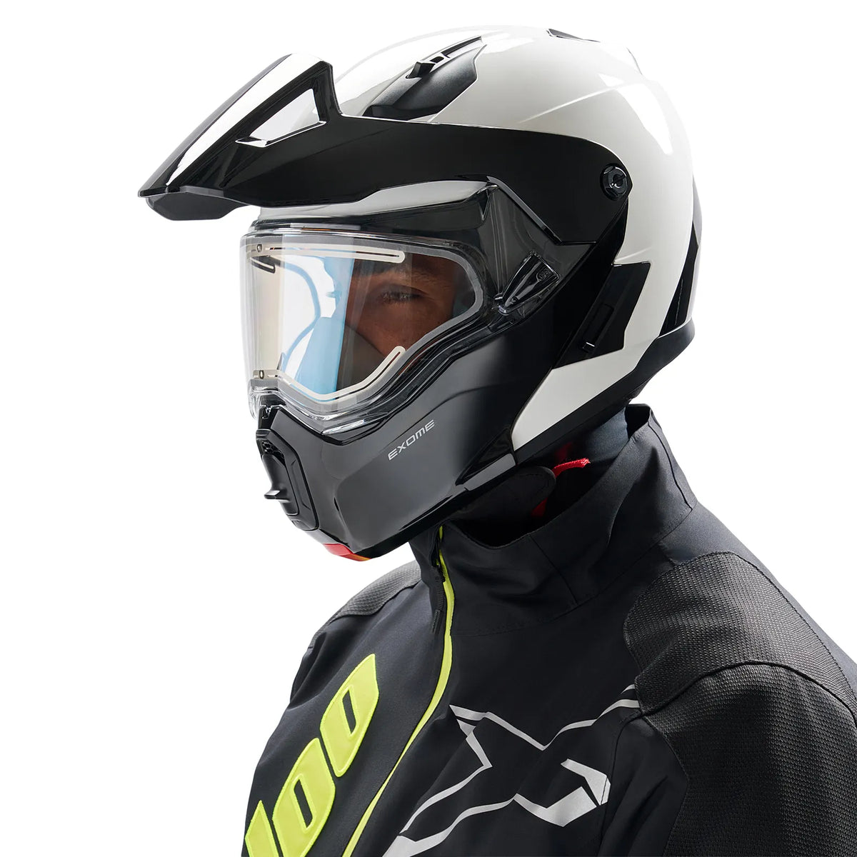 Ski-Doo Unisex Exome Sport Helmet With Heated Visor (DOT)