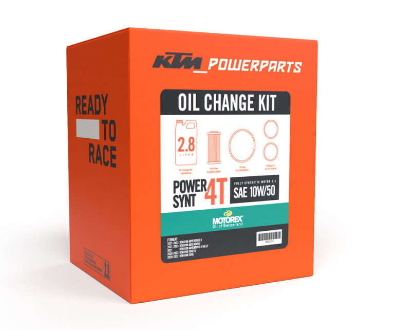 KTM Oil Change Kit 10W/50 2.8L 890 Duke/Adventure 21-23