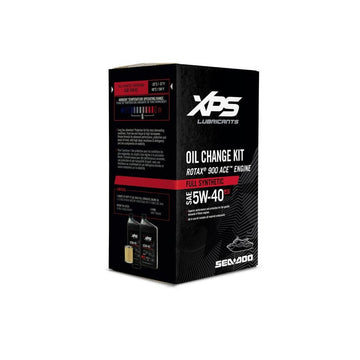 XPS 4T 5W-40 Synthetic Blend Oil Change Kit (for Rotax 900 ACE engine)