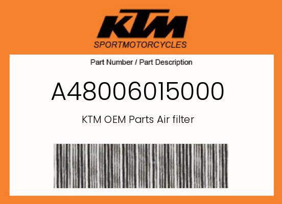 KTM Air Filter (A48006015000)