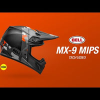 Bell MX-9 MIPS Disrupt Matte Black/Charcoal