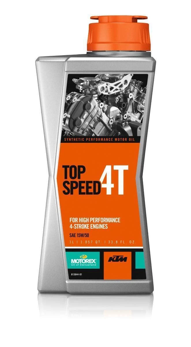 NEW OEM KTM TOP SPEED 4T 15W50 1L - U6920027