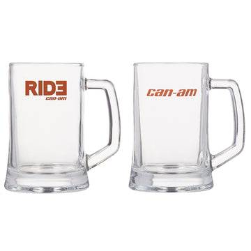 Can-Am Beer Mugs 23 oz (Set of Two)