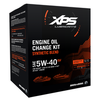 4T 5W-40 Synthetic Blend Oil Change Kit For Engines Of 1500 Cc Or More