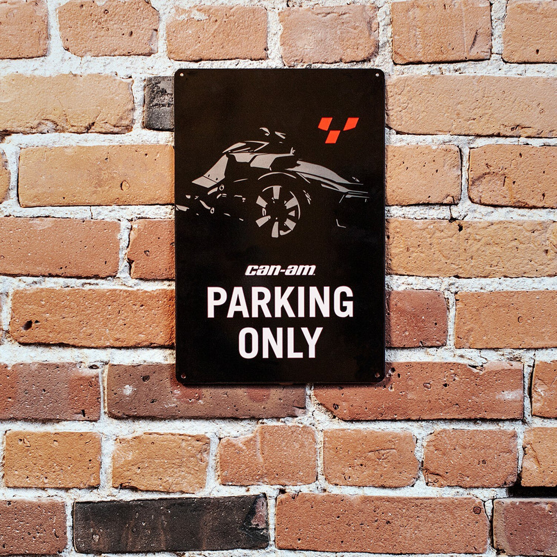 Can-Am On-Road Parking Only Sign 8"x12"