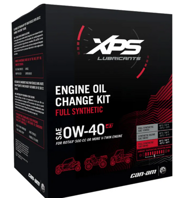 4T 0W-40 Synthetic Oil Change Kit For Rotax 500 Cc Or More V-Twin Engine