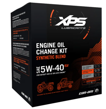 4T 5W-40 Synthetic Blend Oil Change Kit For Rotax 450 Cc Or Less Engine