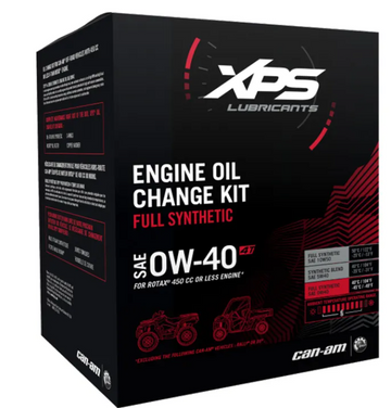 4T 0W-40 Synthetic Oil Change Kit For Rotax 450 Cc Or Less Engine